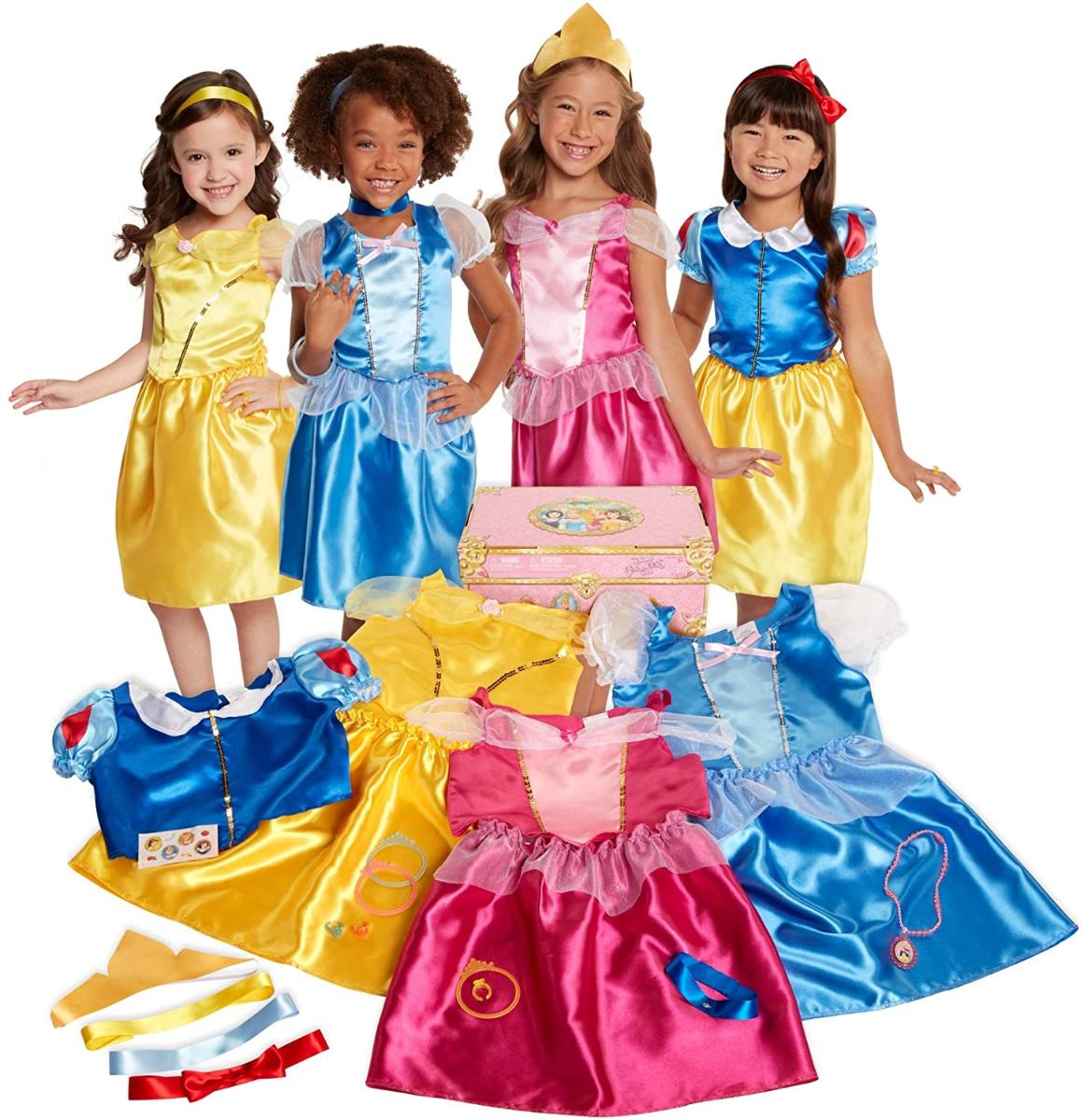 Disney Princess Dress Up Trunk Deluxe 21 Peça Amazon Exclusive