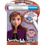 Bendon Disney Frozen 2 24 Páginas Imagine Tinta Mágica Imagens e 1 Marcador Sem Bagunça 45811