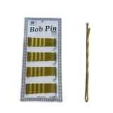 Kit Grampo Para Cabelo Dourada 5cm Com 36 Unidades