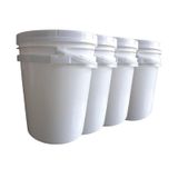 Balde P Doce 2000ml 20l Alça Plast - 4 Unid