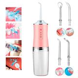 Lavador Bucal Portátil Jato De Alta Pressão Remoção Resíduos