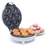 Mini Aparelho Donuts Antiaderente Perfeito Confeitaria 110v