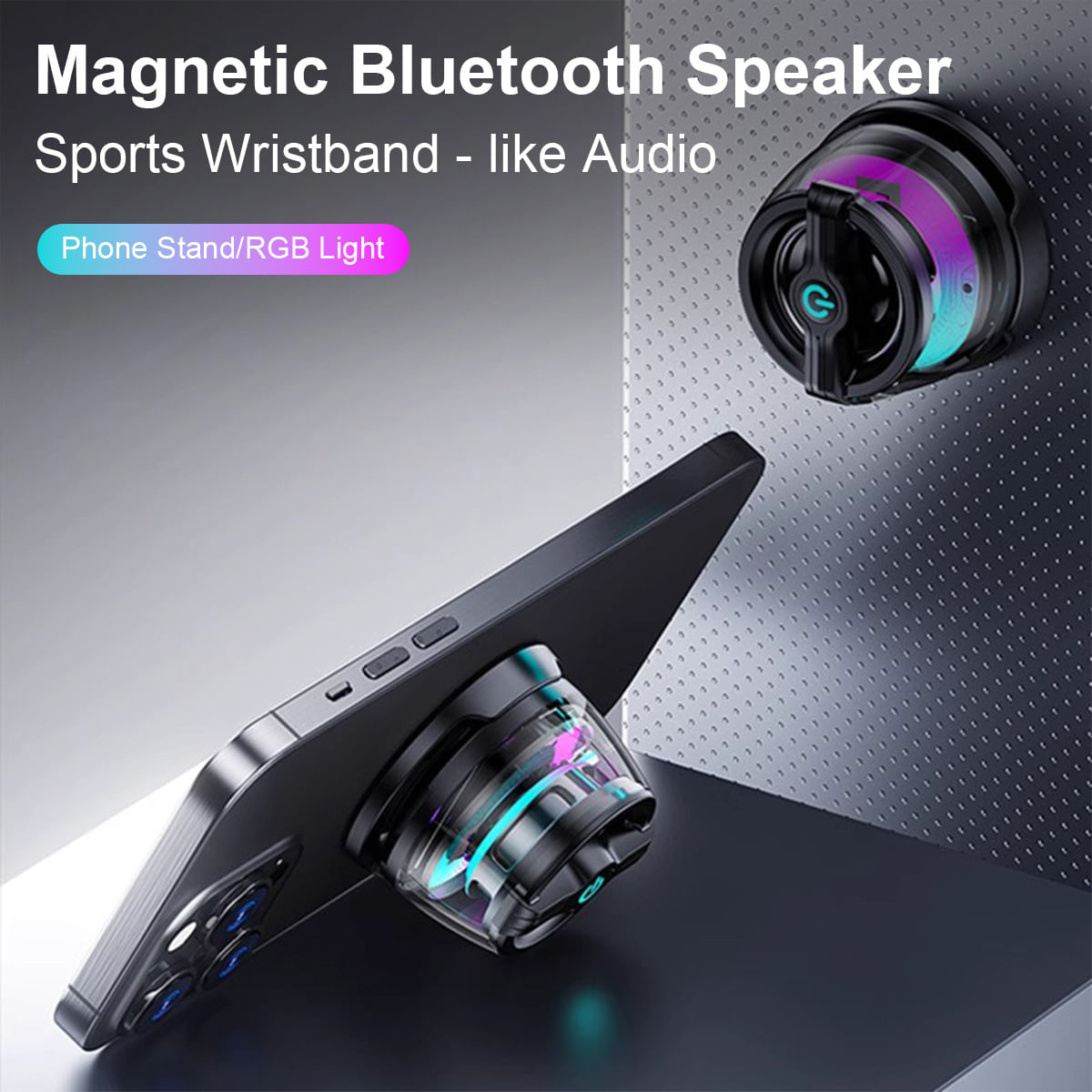 Alto-falante Bluetooth Jy88 5w Hd Sound Com Iluminação Rgb