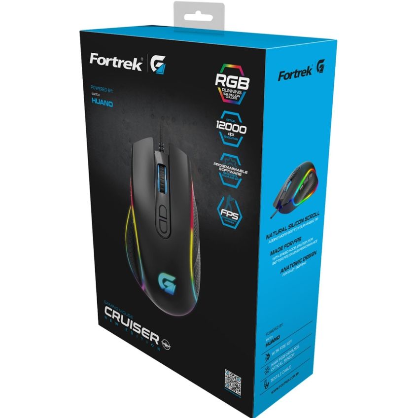 Mouse Fortrek Cruiser New Edition Rgb - imagem 4