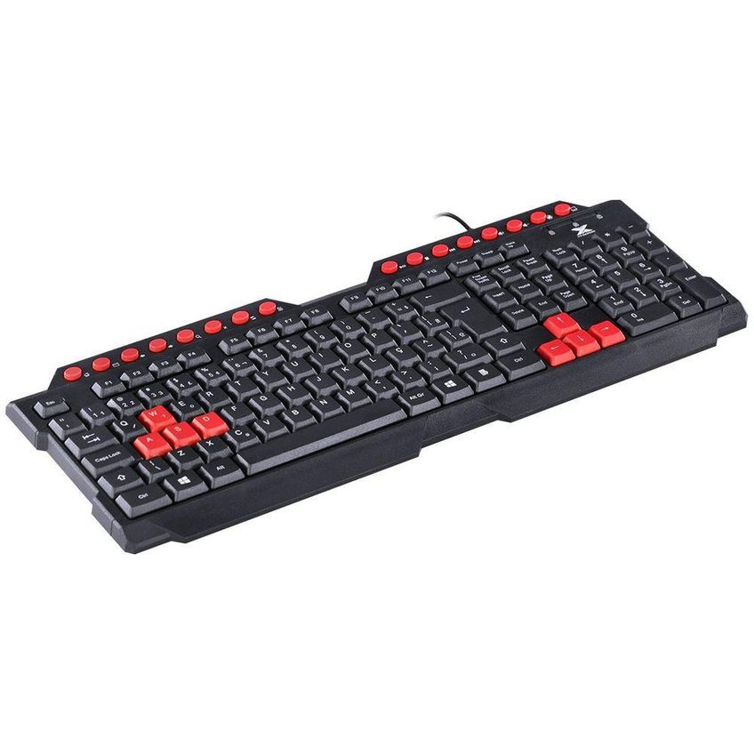 Teclado Usb Gamer Vx Gaming Dragon V2 Abnt2 1.8m Preto Com V - imagem 3
