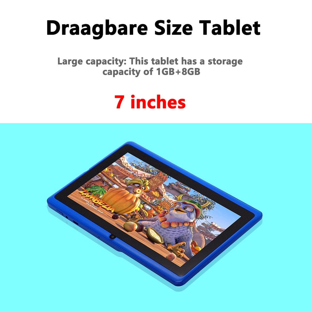 Q88 Tablet Pc Para Androids Aprendizagem 1gb + 8gb 7 Polegadas Multifunc
