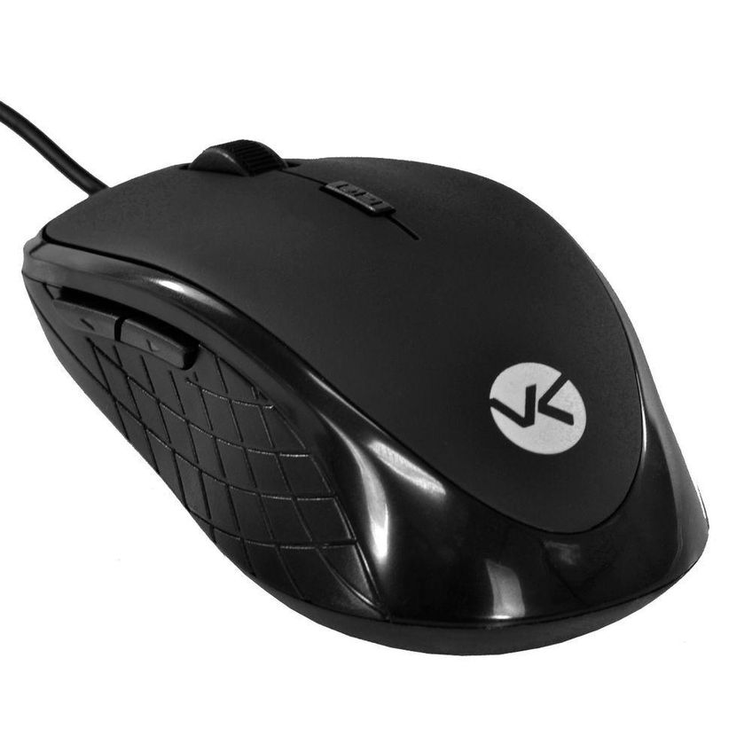 Mouse Óptico Silent 2000 Dpi Silencioso Usb 1.8m Preto - Sm1 - imagem 3