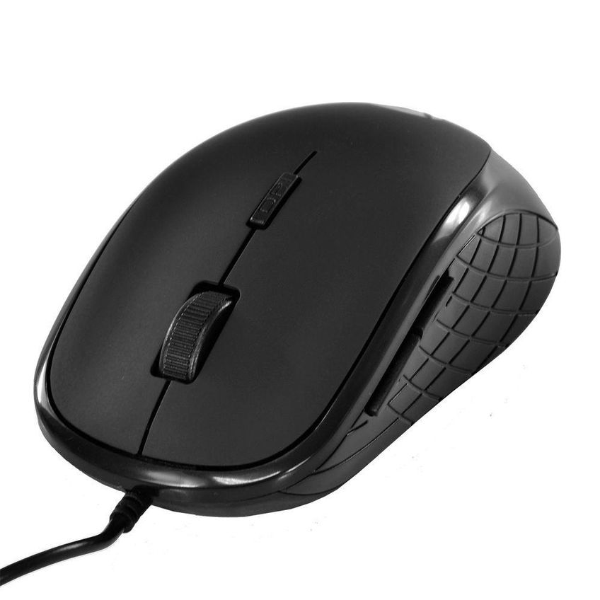Mouse Óptico Silent 2000 Dpi Silencioso Usb 1.8m Preto - Sm1 - imagem 4