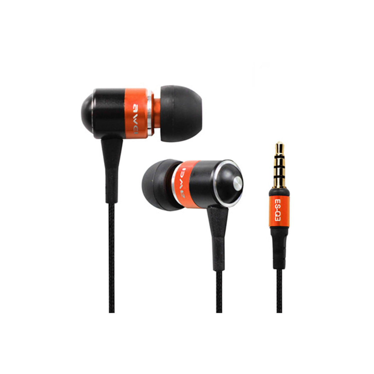 Fones De Ouvido Intra-auriculares Para Samsung Iphone 3.5mm Stereo Jack