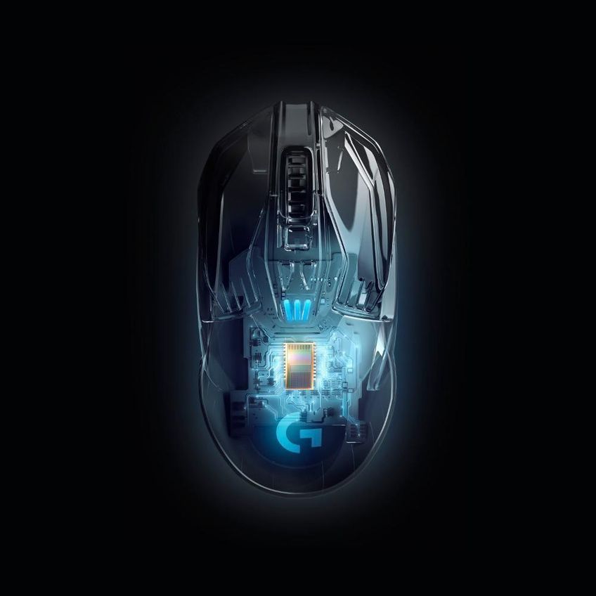Logitech - G903 Lightspeed Mouse Ótico Gaming Wireless Com R - imagem 3
