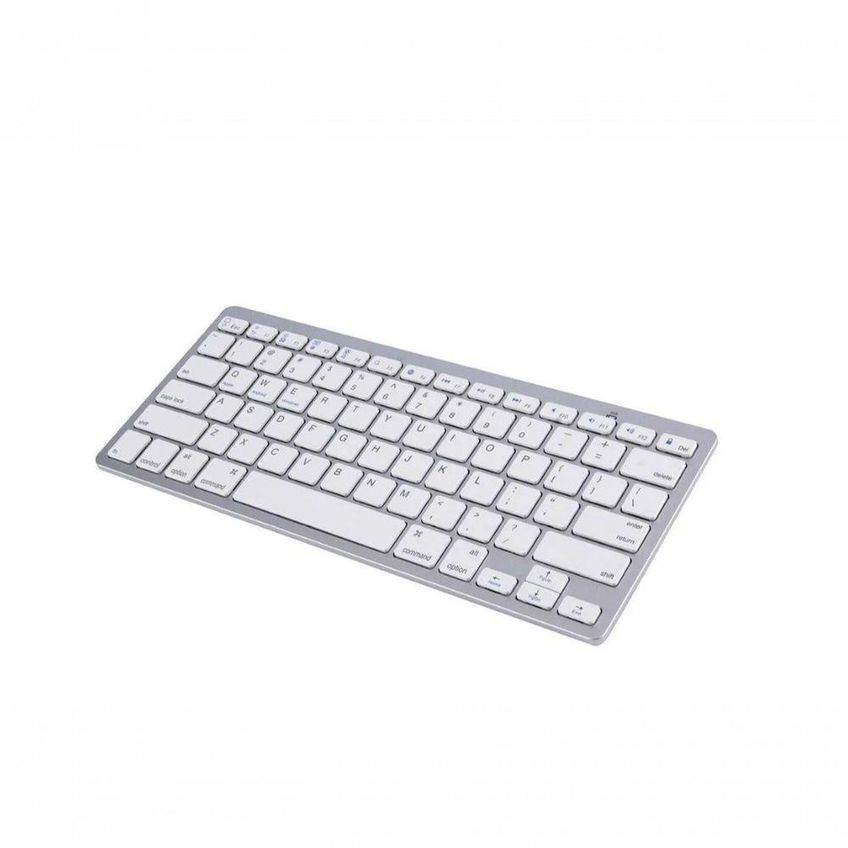 Teclado Sem Fio Bluetooth Universal Pc Tablet Celular Not - imagem 3