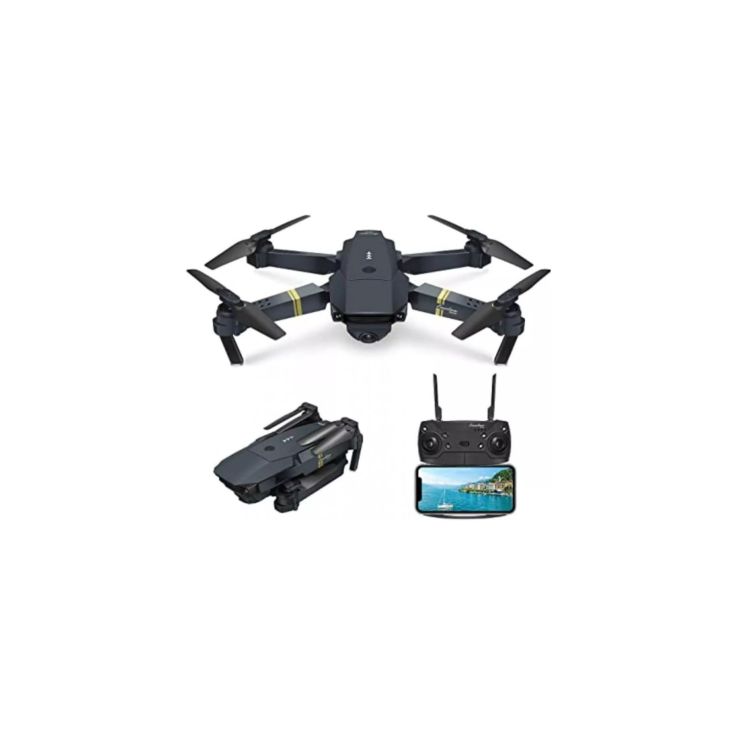 Câmera Drone Professional 4k Wifi Pro Com Alcance De 100 M