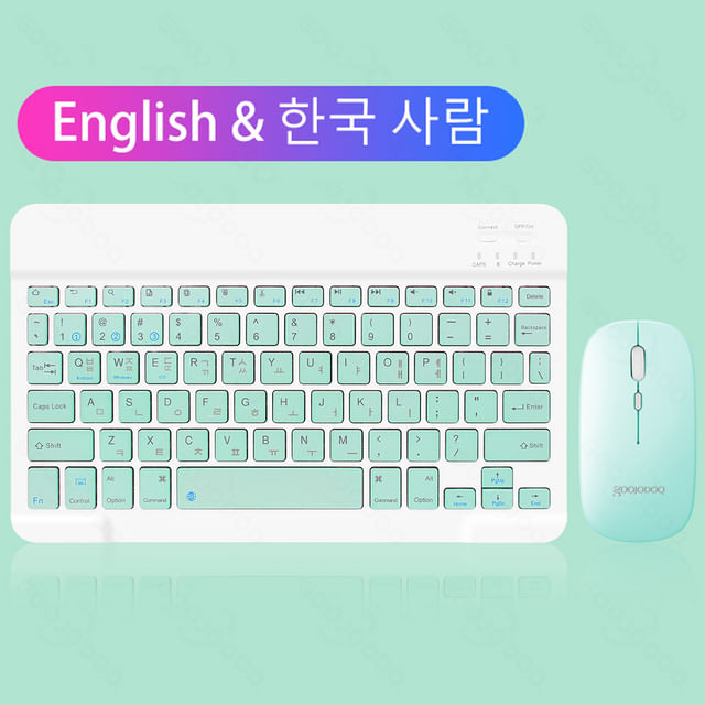 Coreano Wireless Bluetooth Keyboard E Mouse Para Ipad Pro 12