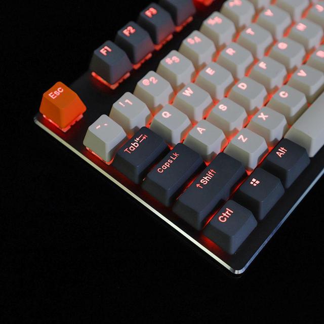 Hana Keycap De Carbono Para Teclado Mecânico D Pushbutton~(ca
