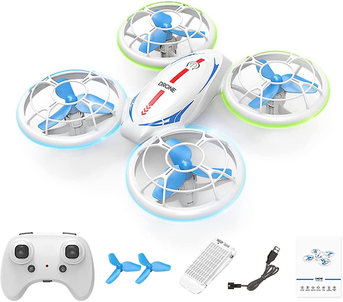 Mini Rc Drone Kids Controle Remoto Drones Brinquedos Com Luz Led
