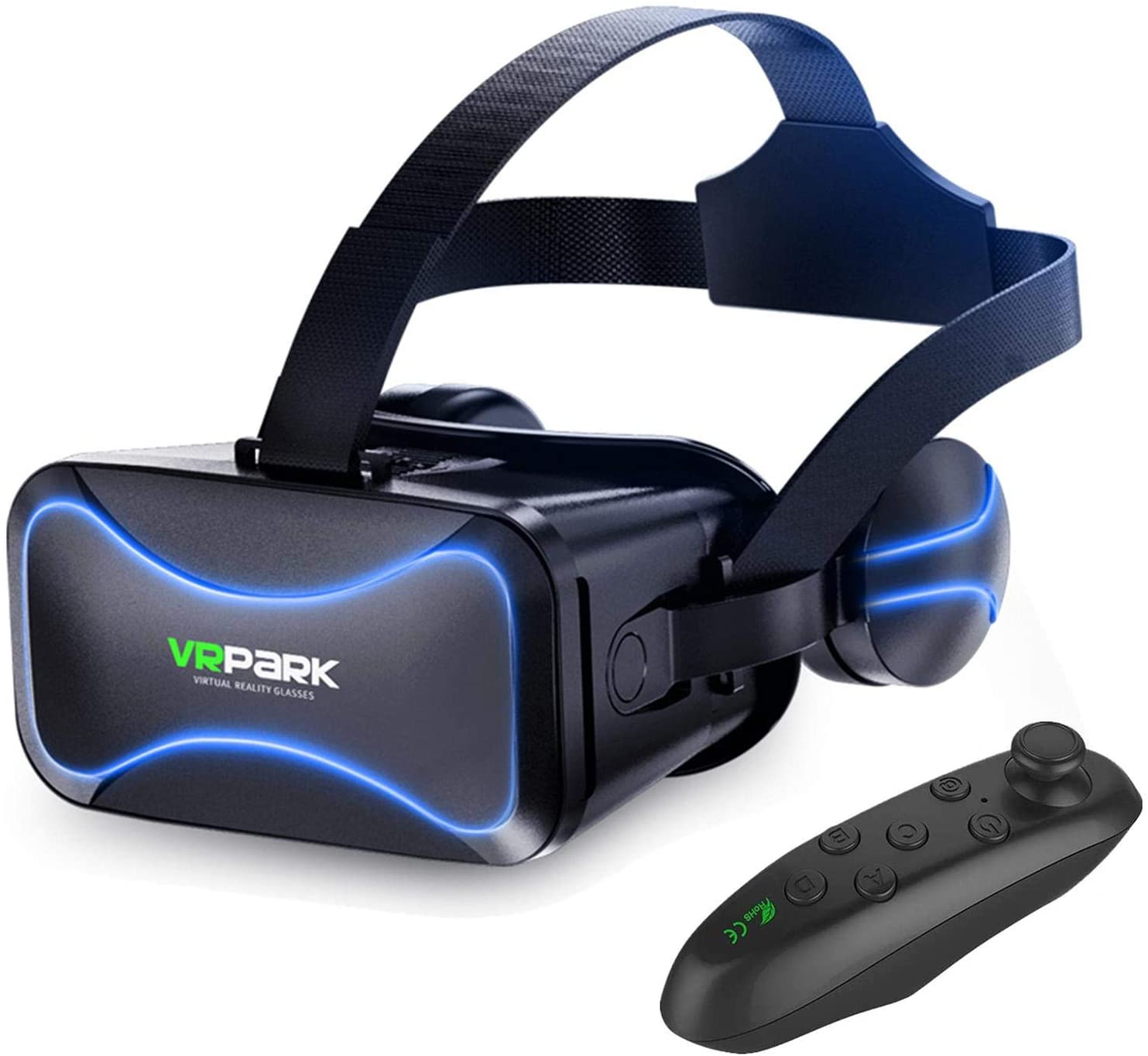 Fone De Ouvido Vr Óculos Hd Vr Compatíveis Com Android/ios/pc