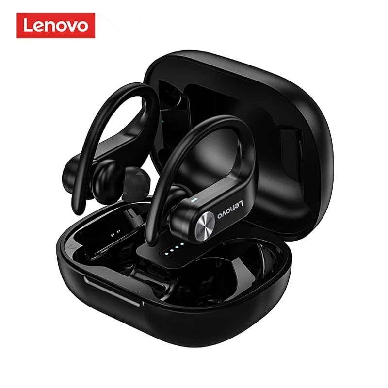 Lenovo Fones De Ouvido Lp7 Tws Fones De Ouvido Bluetooth Preto