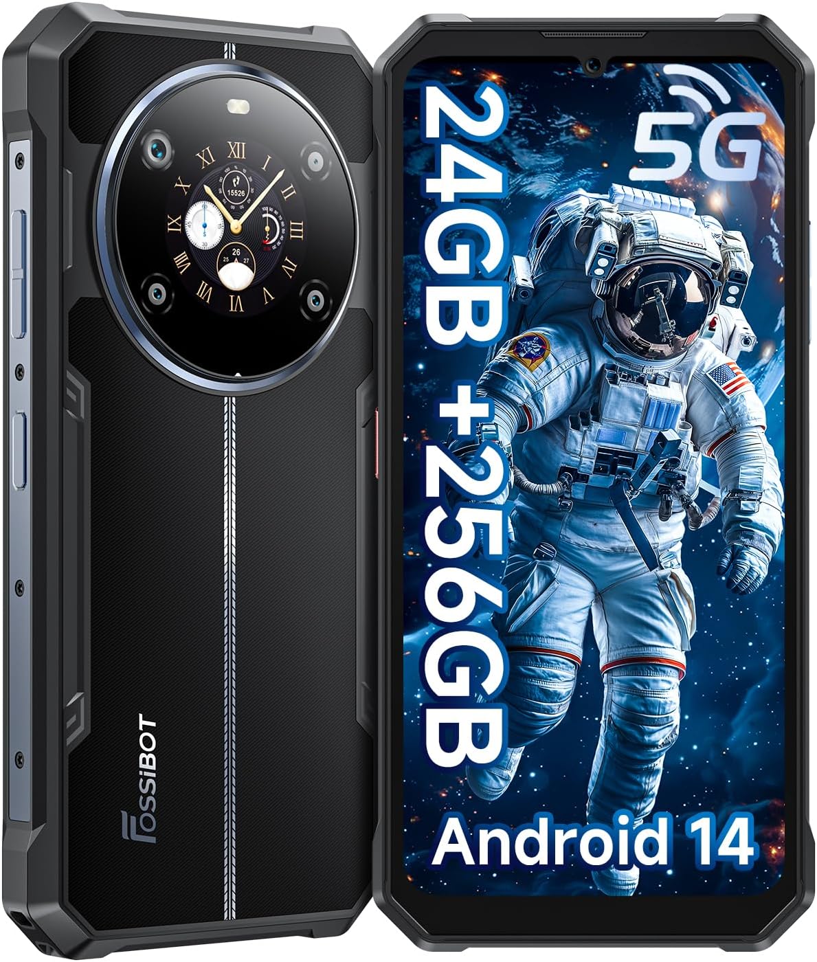 スマートフォン本体 FOSSiBOT F109S 24GB RAM+ 256GB Android15 Celular Fossibot F109s 24 Gb De Ram 256 Gb Rom 2 Tb Android 15