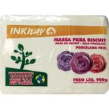 Massa Biscuit Branco Inkway 900 Gr