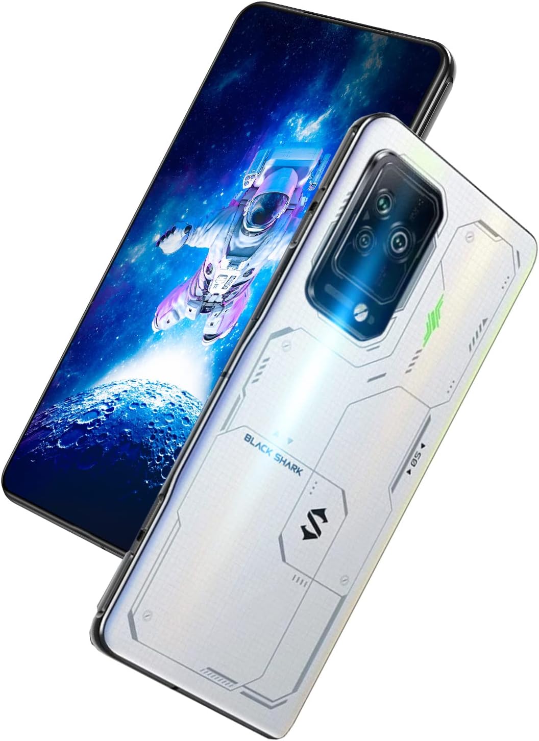 Black Shark 5 Pro 5g Branco 256 Gb+12 Gb Ram + 12 Meses De