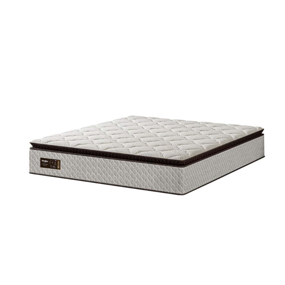 Colchão King 193cm Molas Ensacadas Pillow Top Majestic Umaflex