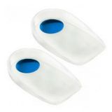 Kit 3 Pares - Calcanheira Silicone - Ponto Azul - Pequeno