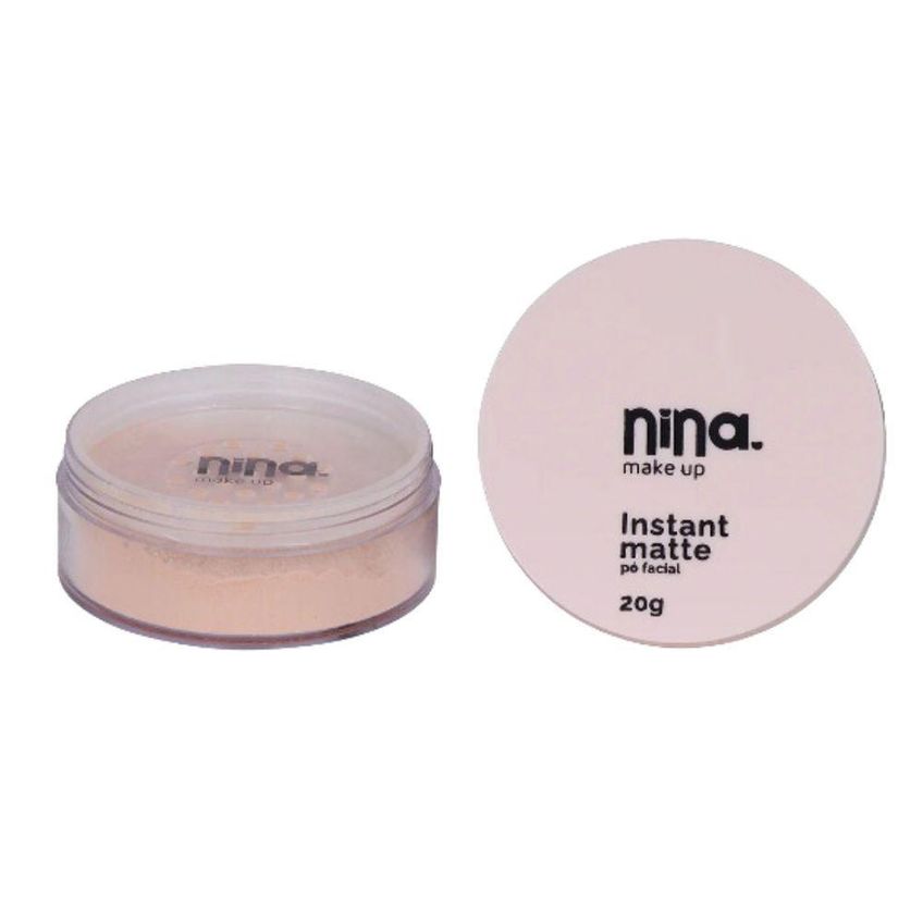 Nina Makeup Pó Facial Instant Matte 20g Cor:2 - imagem 3