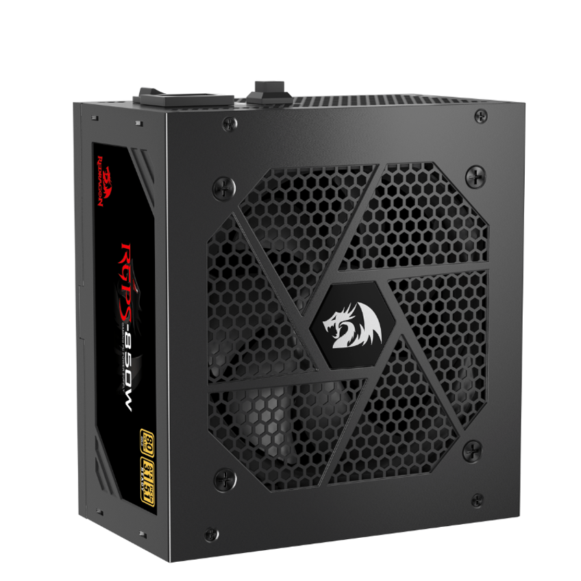 Fonte Gamer Redragon 850w Rgps Full Modular 80 Plus Gold Atx 3.1 Pcie 5.1 12v-2x6 - Gc-ps010 V2 - imagem 2
