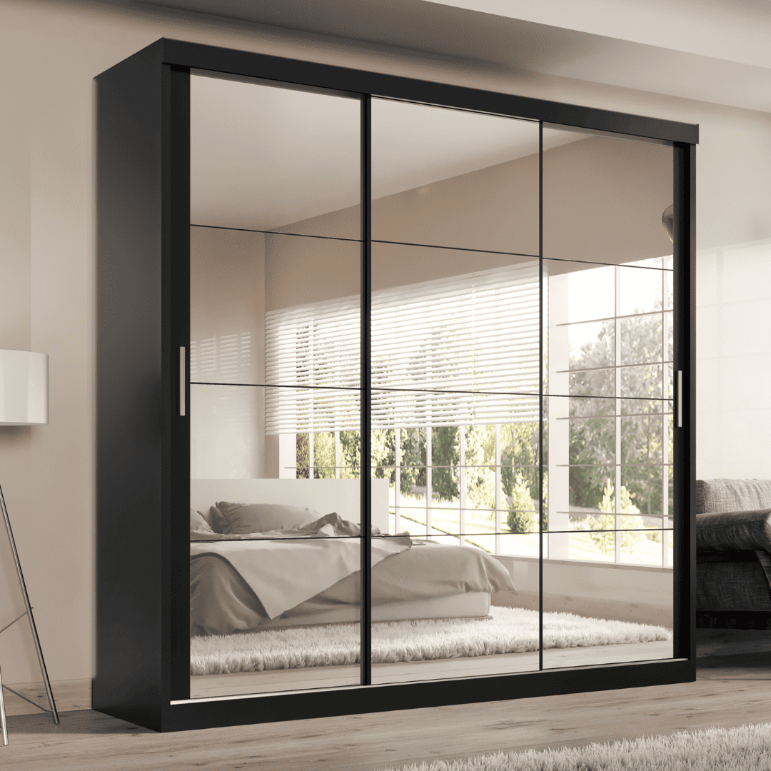 Guarda Roupa Casal Paris 2gav C/esp Nas 3pts Corre Onix