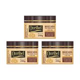 Mascara Ouribel Mandioca 250g - Kit Com 3un