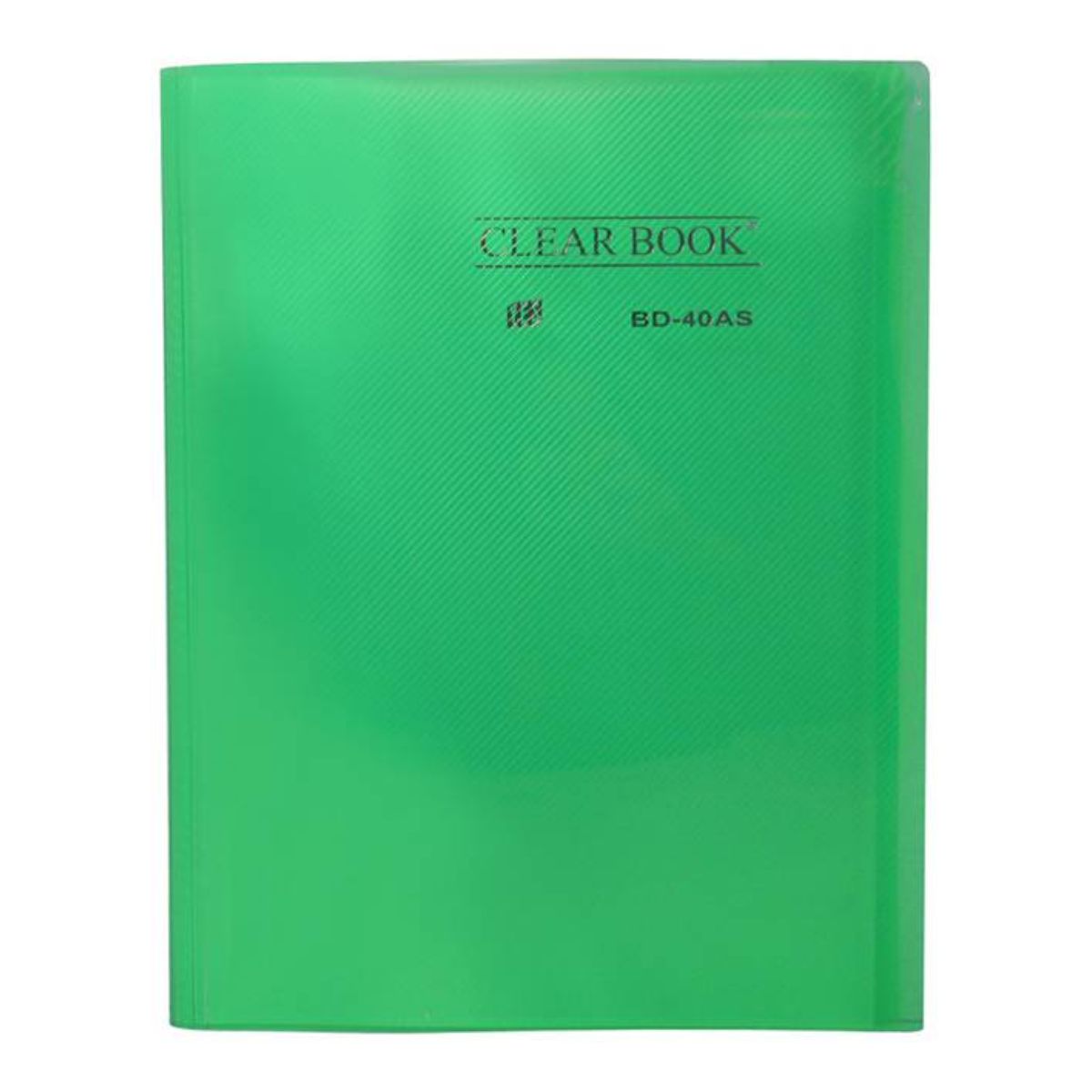 Pasta Catálogo A4 Com 40 Folhas Clearbook Yes Cristal Pastel Sacos Envelopes Plásticos Organizadora Papéis Documentos