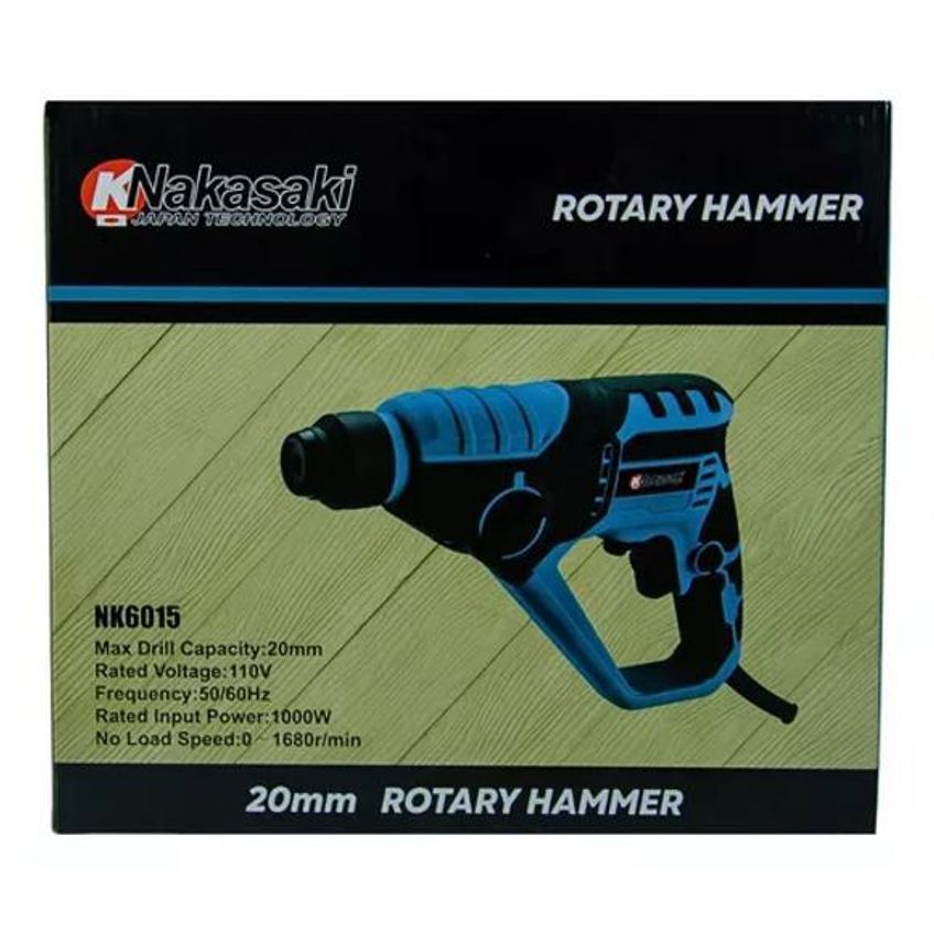 Martelete Furadeira E Parafusadeira 1.000w Profissional 12pc - imagem 3