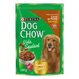 Ração Úmida para Cachorro Adulto Purina Dog Chow Carne com Molho Sachê 100g
