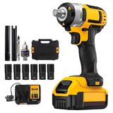 Furadeira Elétrica E Chave Impacto Profissional 48v Bivolt