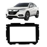 Moldura De Rádio 2 Din Hr-v 2015 2016 2018 2021 Expex Black Piano
