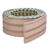 Painel Ripado De Eva Laminado Autocolante Flexível Rolo 10m