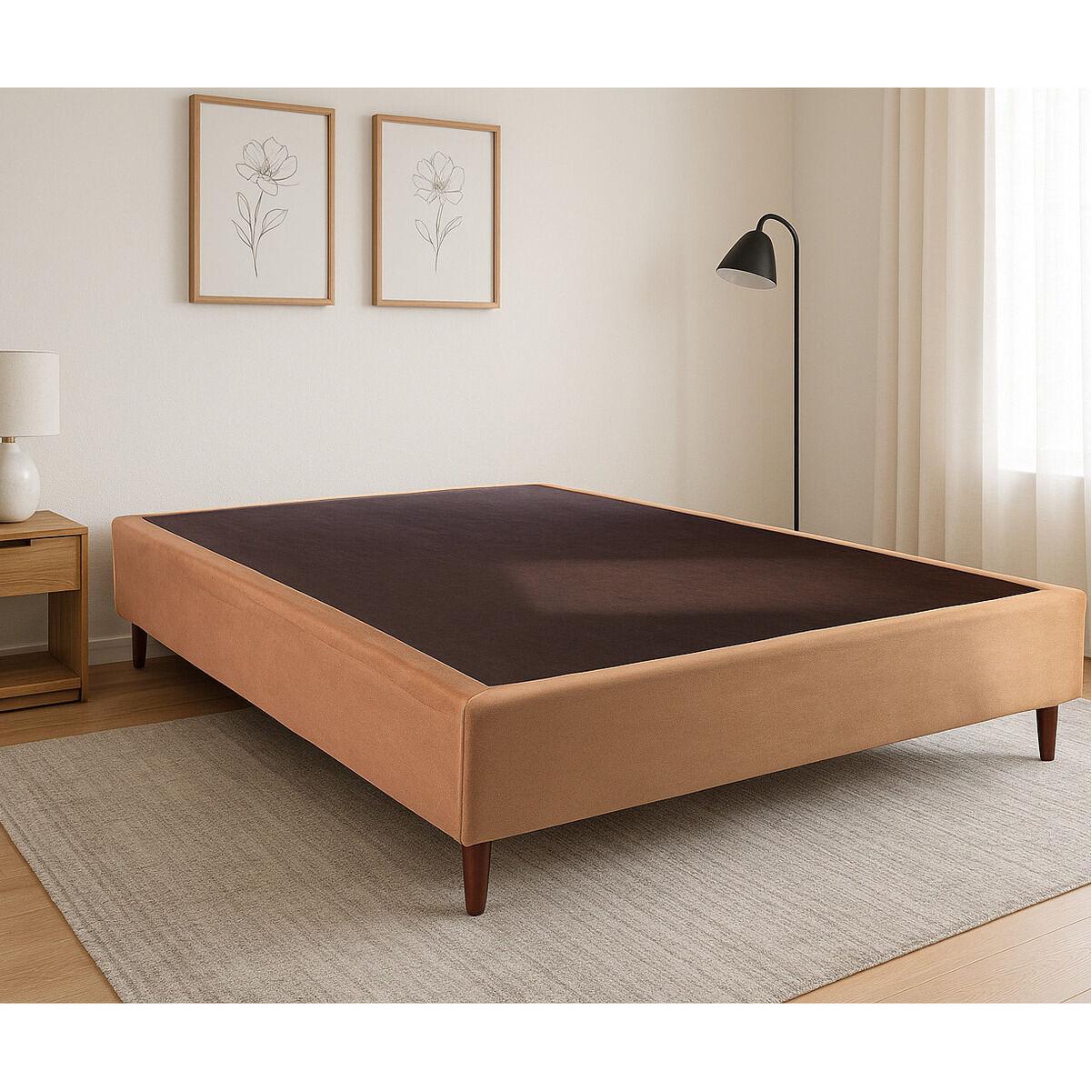 Base Box Casal 138x188x38cm Luana Multimóveis Cr35378 Castor