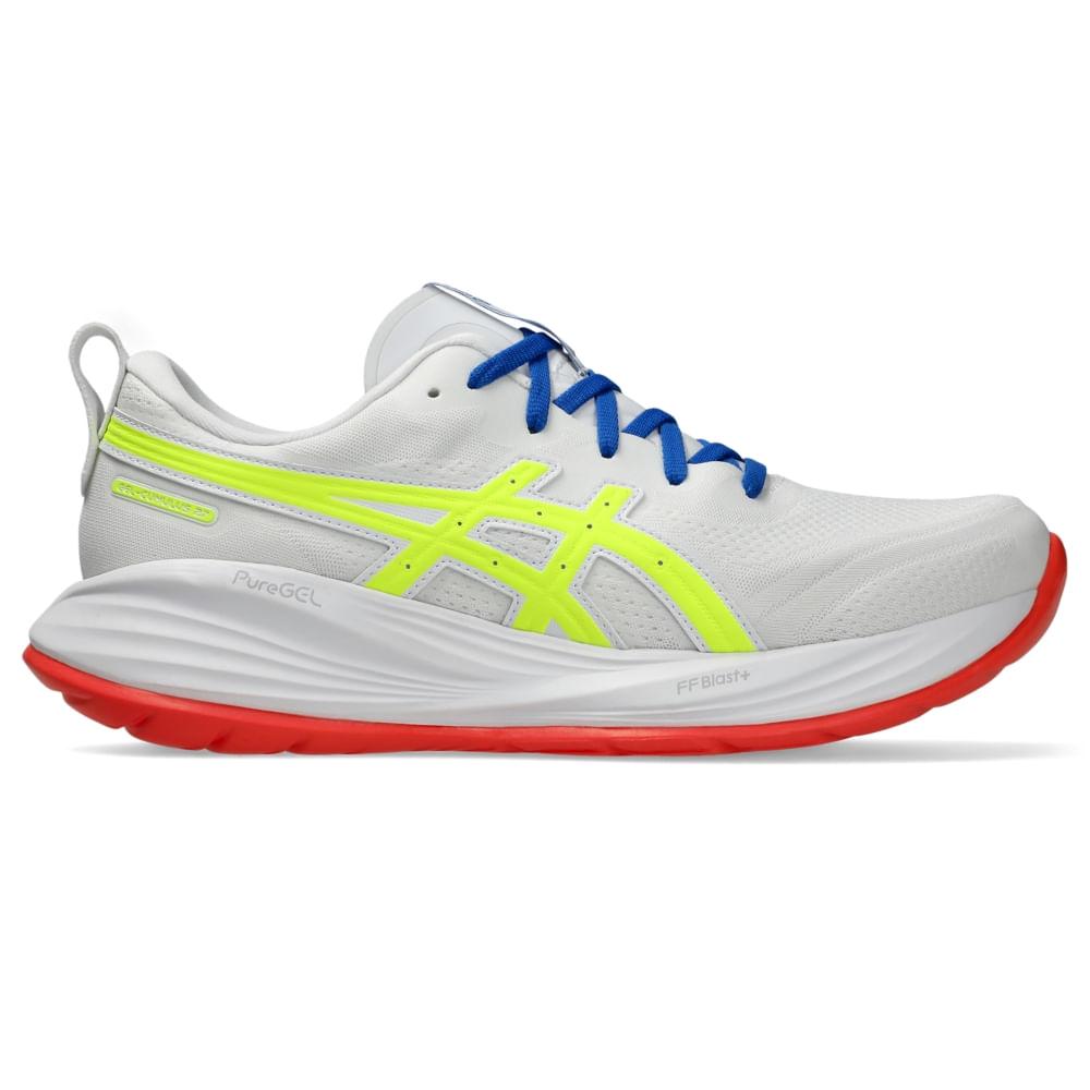 Tenis Asics Gel-cumulus 27 Atc Branco/amarelo 40