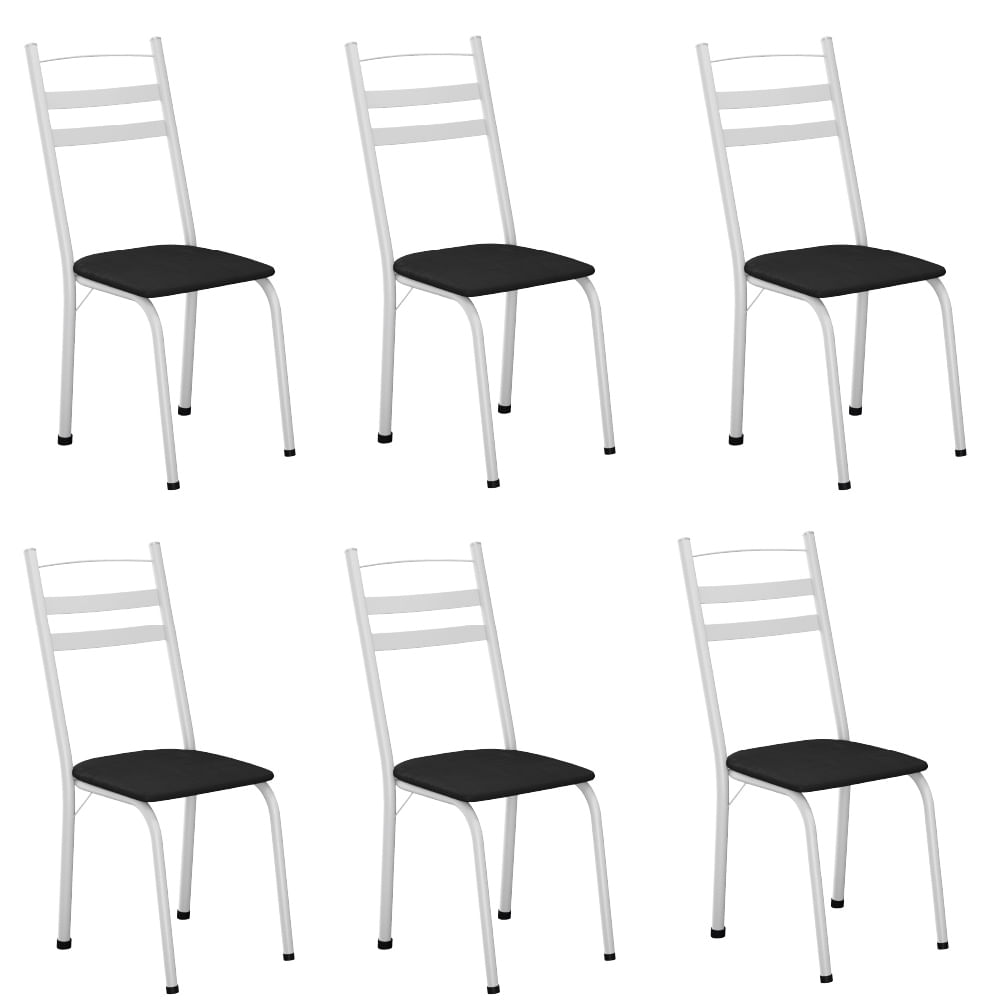 Conjunto Com 6 Cadeiras Leia Artefamol