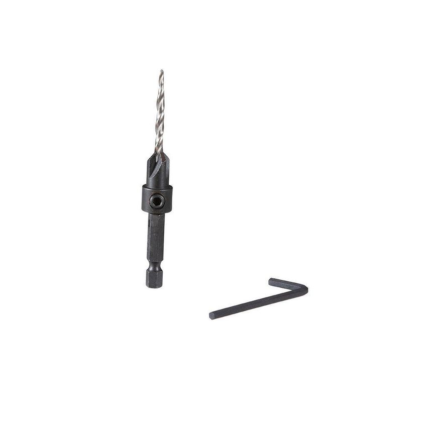 Broca Escareadora Parafusadeira N6 Com Chave Hexagonal Makita - imagem 2