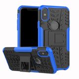 Capa Capinha Hybrid iPhone X Xs Tela 5.8 Case Anti Impacto - Azul