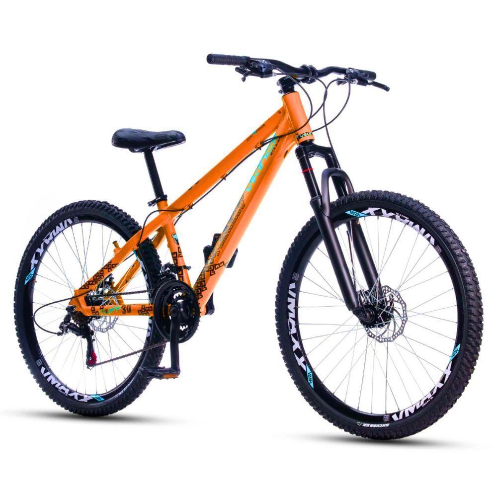 かに　603030 Bicicleta Vikingx Tuff 30 Aro 26 21v Shimano Freio A Disco