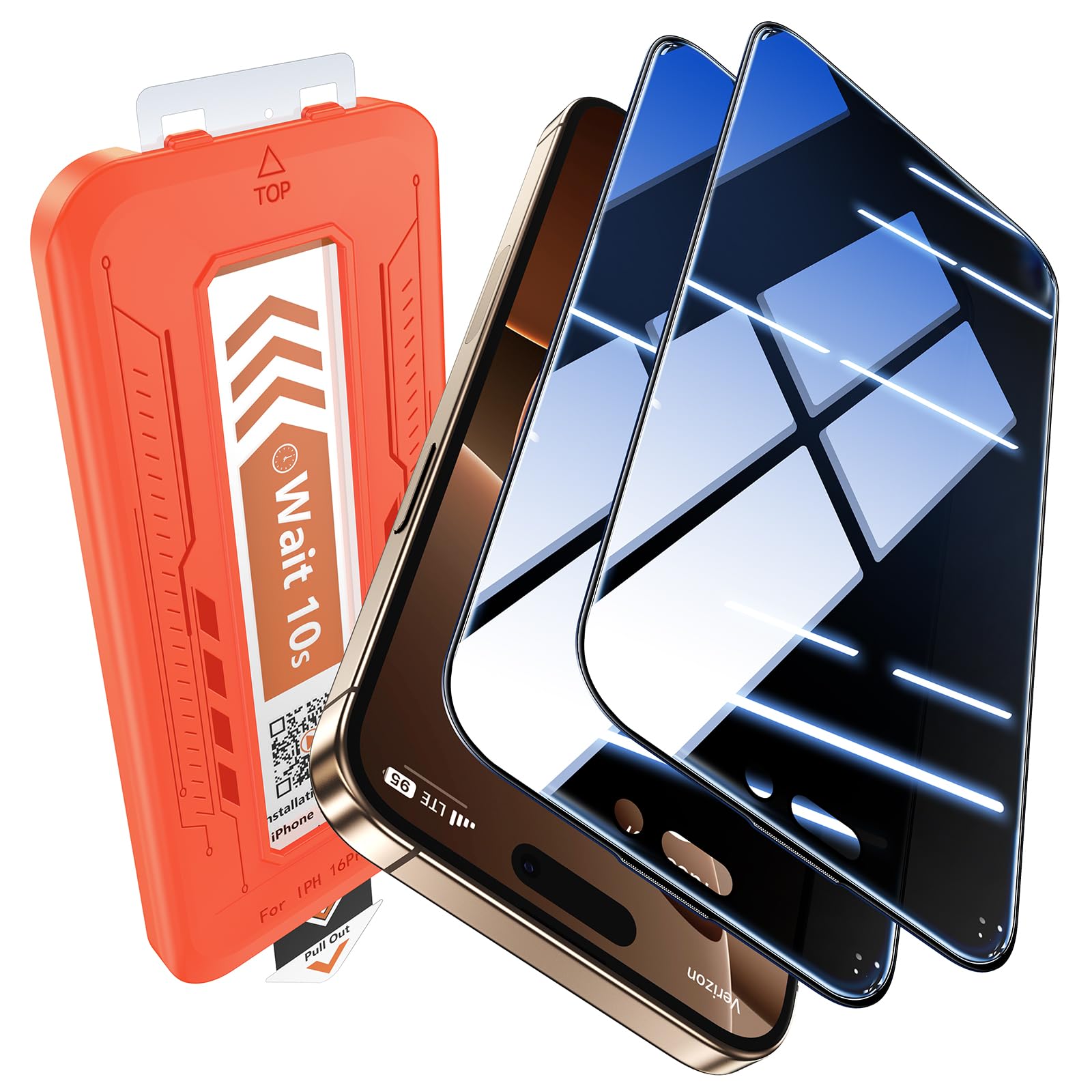 Protetor De Tela De Privacidade Egv Compatível Com Iphone 16 Pro Max