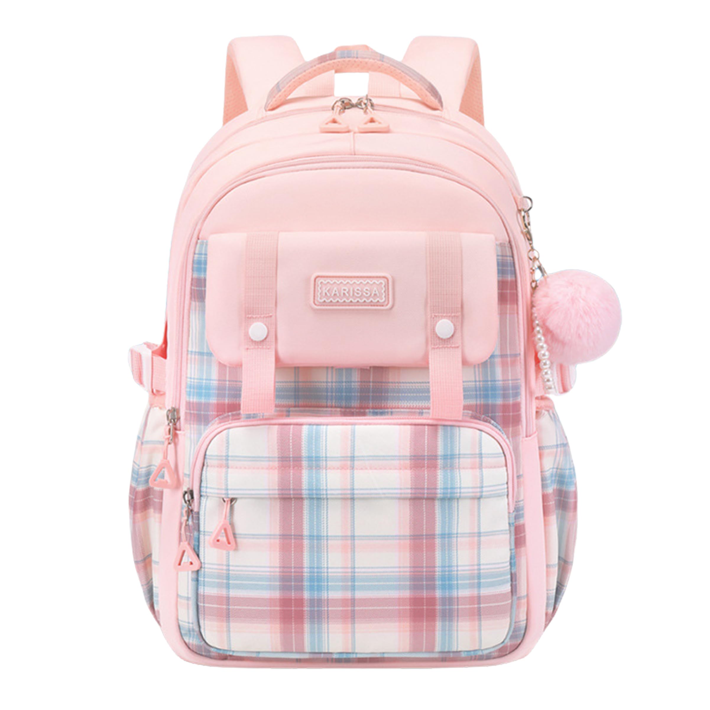 Mochila Escolar Tyhotuly Cute For Girls Impermeável Rosa