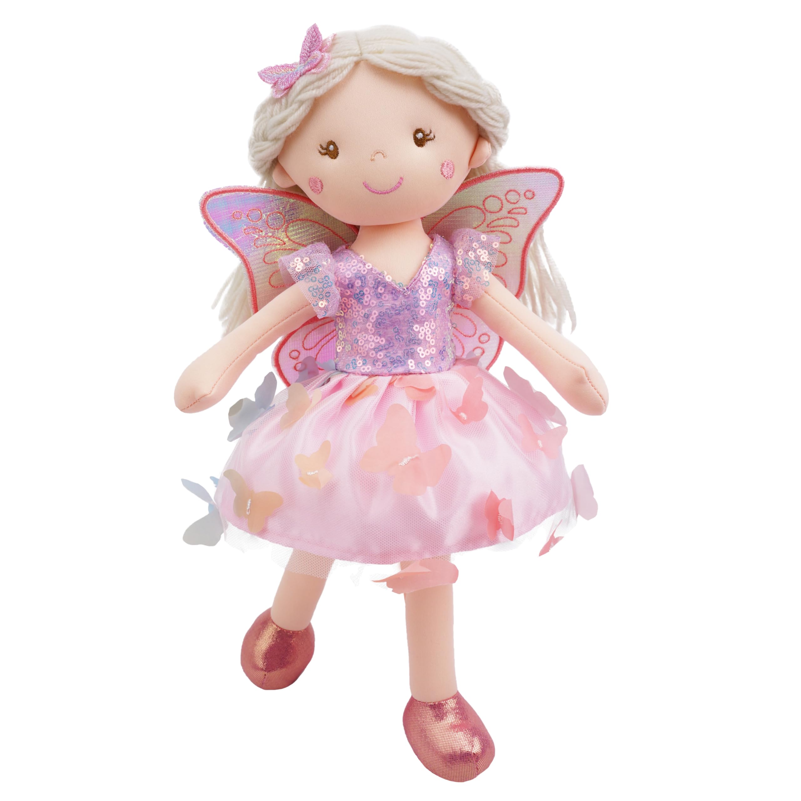 Brinquedo De Fada De Pelúcia June Garden Lunabelle The Fluttering Blossom