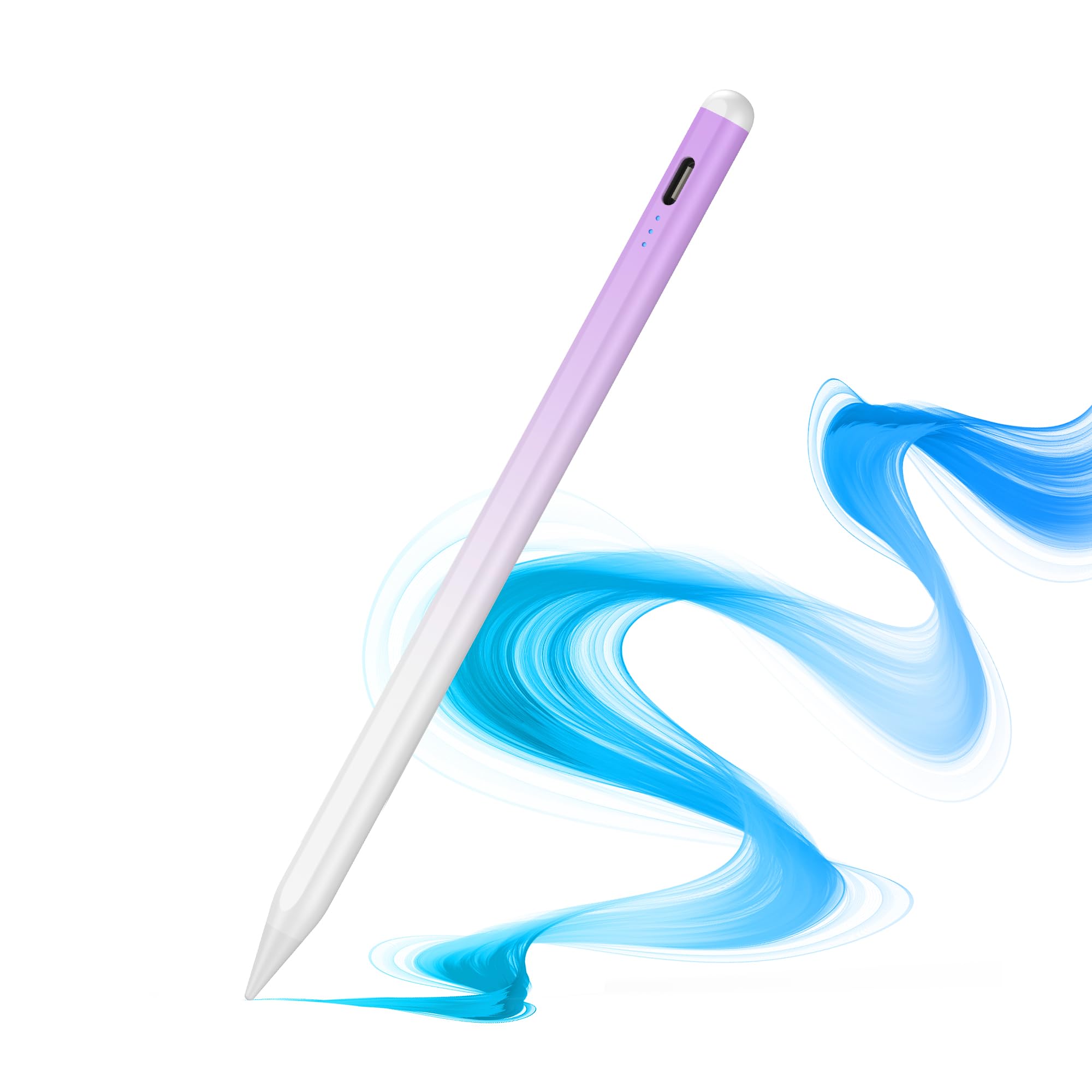 Caneta Stylus Jamjake Para Ipad De 9ª E 10ª Geração - Roxa