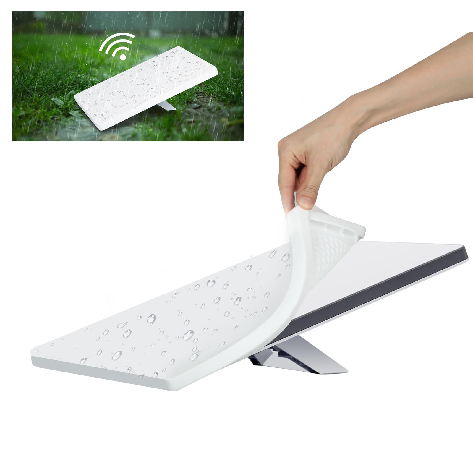 Capa Protetora Zeroffi Starlink Mini Dish Silicone