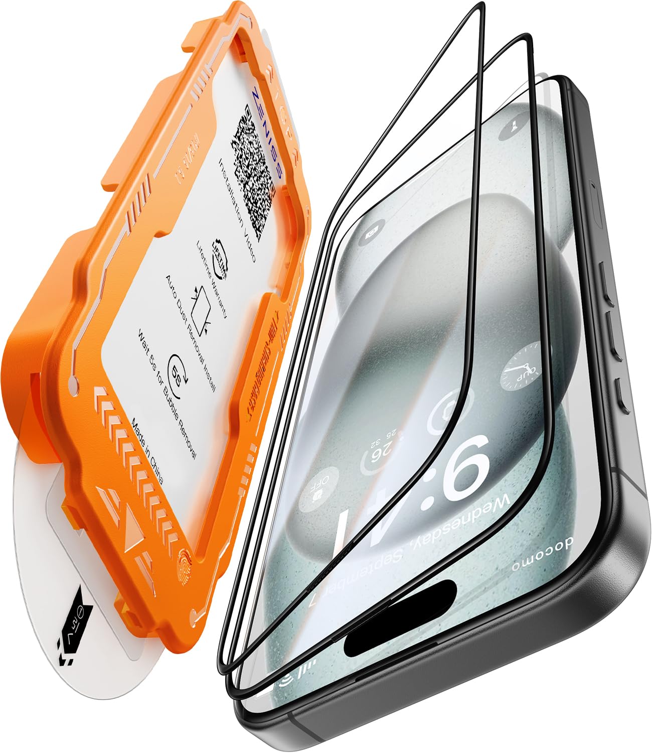 Protetor De Tela Zeniss Neverbreak 9h+ Hardness Iphone 15 Plus