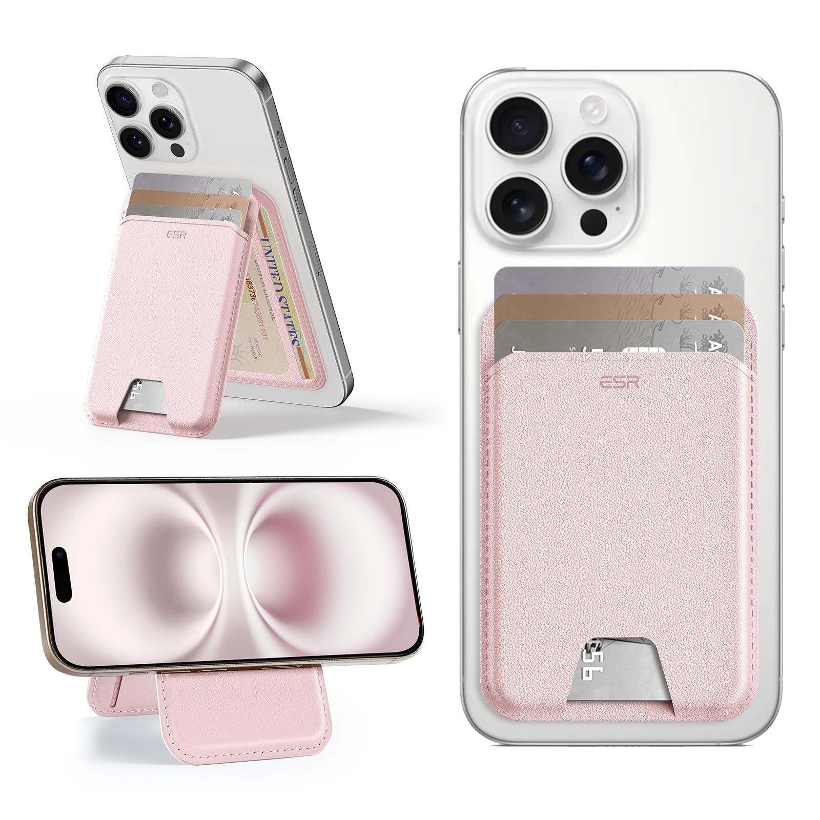 Carteira Magnética Esr Atualizada Para Iphone 16-12 Aura Magsafe