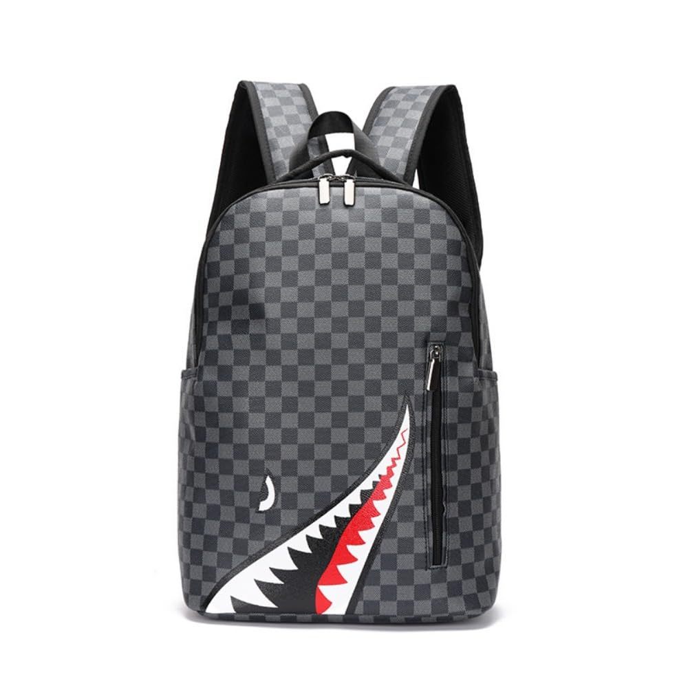 Mochila Masculina De Grande Capacidade Maliyonr Leisure Shark Business